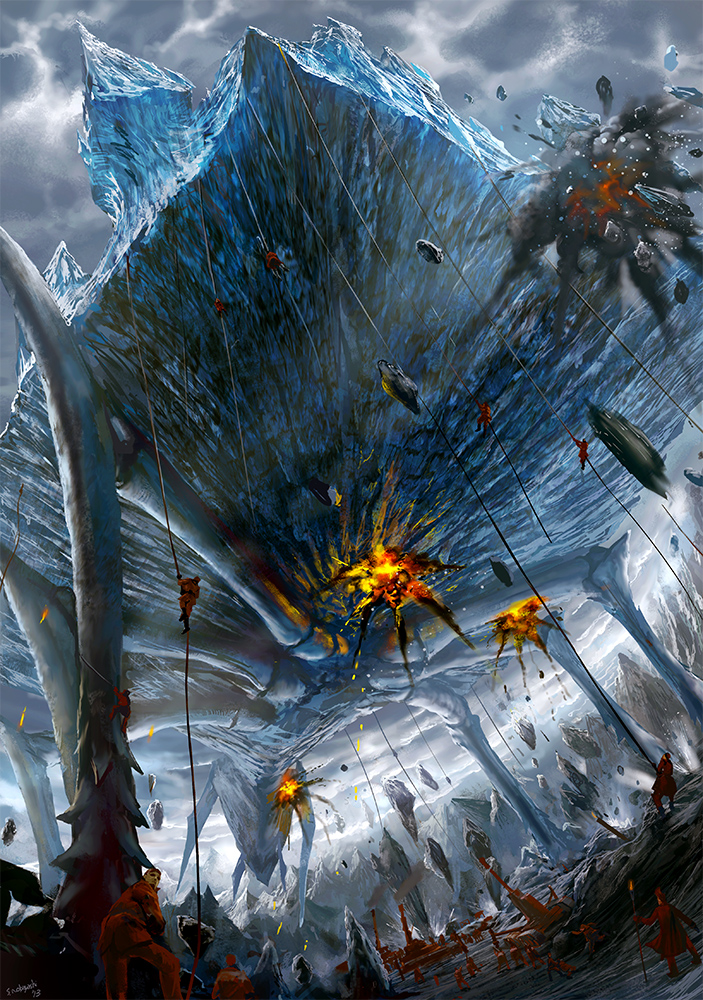 pixiv fantasia and 1 more drawn by noba