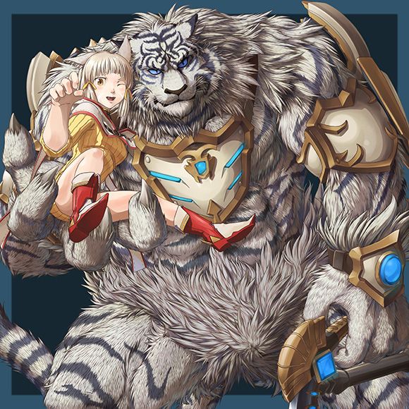 nia and dromarch (xenoblade chronicles and 1 more) drawn by masa_(bowser)