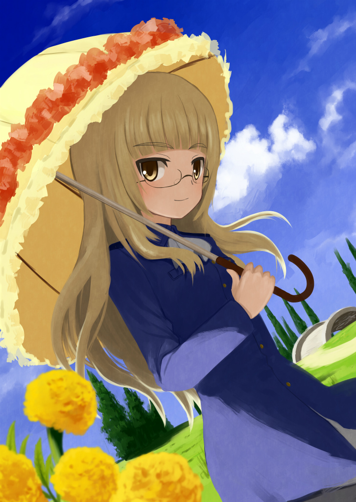 perrine h. clostermann (world witches series and 1 more) drawn by catocala