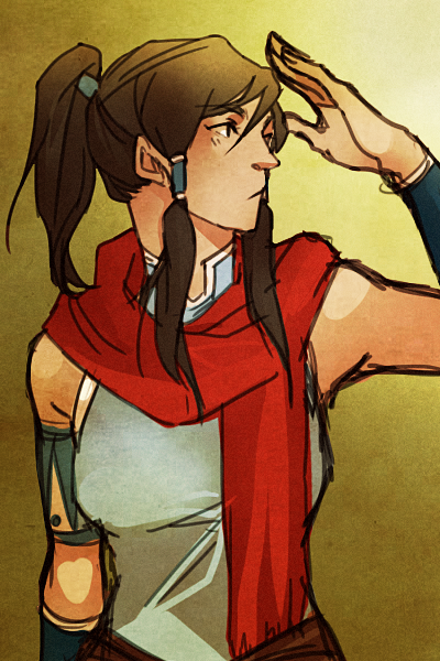 korra (avatar legends and 1 more) drawn by anarahk