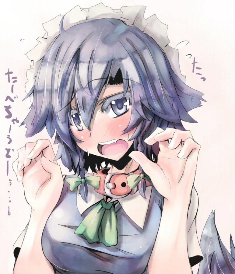 izayoi sakuya (touhou) drawn by tora_(torayarou)