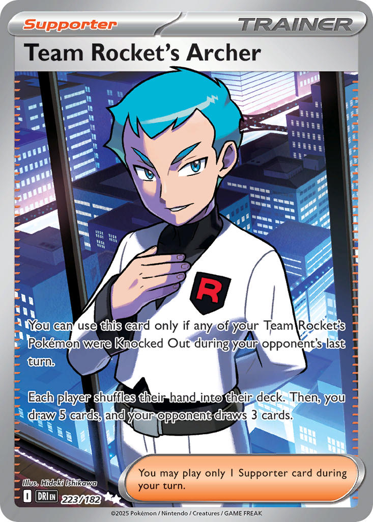 archer (pokemon and 2 more) drawn by ishikawa_hideki