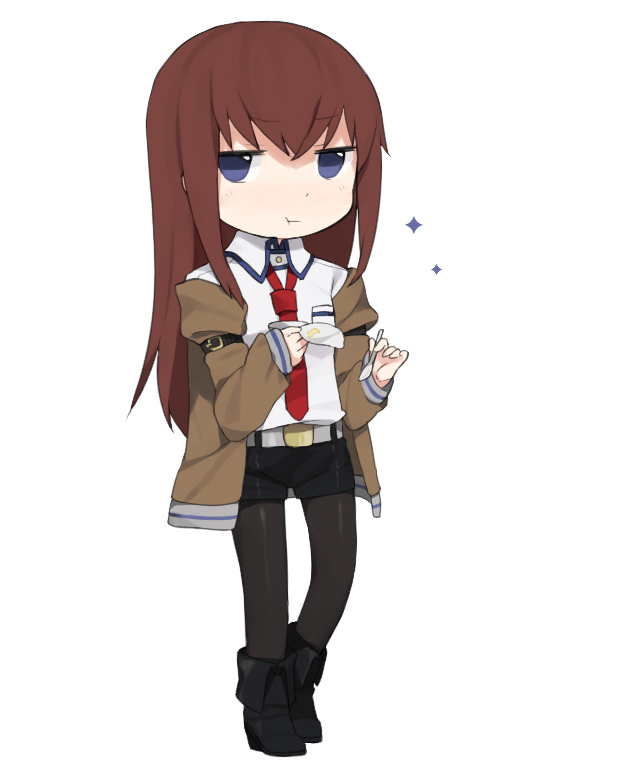 makise kurisu (science adventure and 1 more) drawn by tsuduya_(knt31)