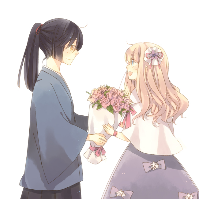sheryl nome and saotome alto (macross and 2 more) drawn by kina_(milele)