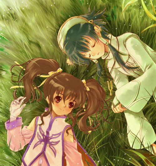anise tatlin and ion (tales of and 1 more) drawn by seiru_(prairie)