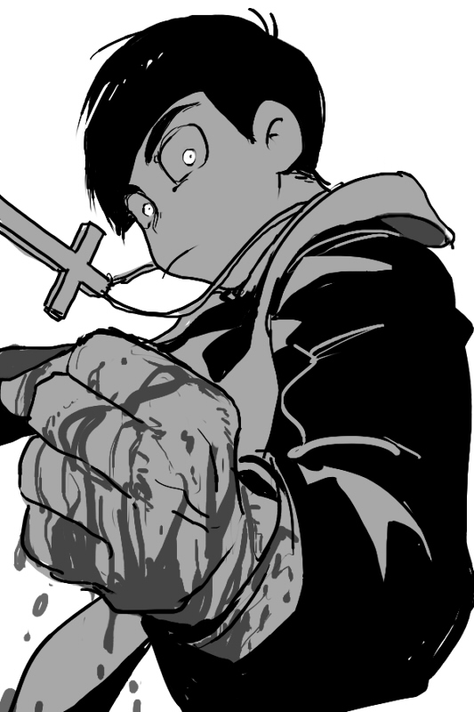 matsuno karamatsu (osomatsu and 1 more) drawn by chizuko_(chiduk0)