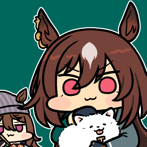 trainer, sirius symboli, and nakayama festa (umamusume) drawn by jazz_jack
