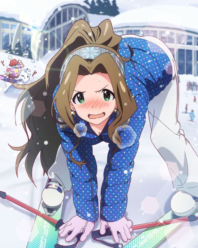 nonohara akane and nikaido chizuru (idolmaster and 1 more)