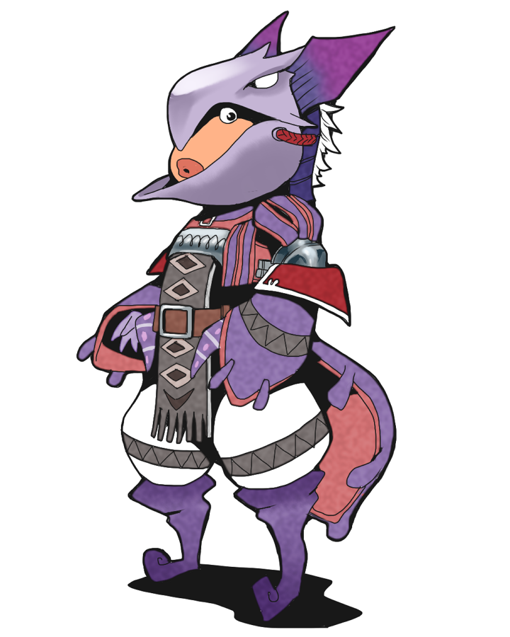 monster hunter (monster hunter and 1 more) drawn by onikobe_rin