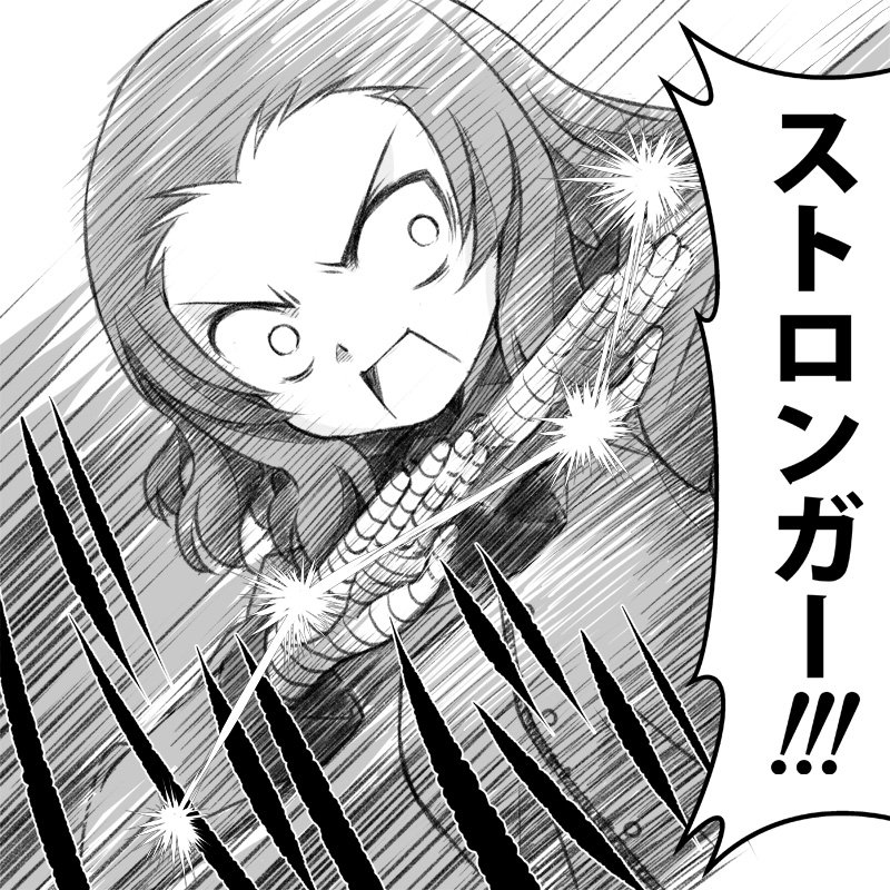 rosehip (girls und panzer and 2 more) drawn by gofu