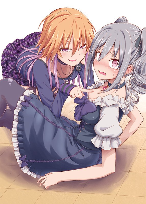 kanzaki ranko and ninomiya asuka (idolmaster and 1 more) drawn by nadaka_harutsugu