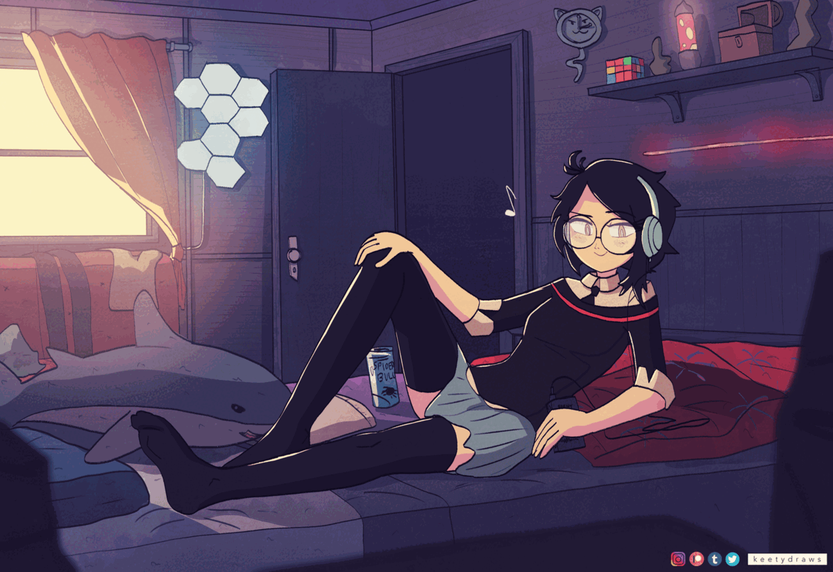 peni parker (marvel and 2 more) drawn by keetydraws