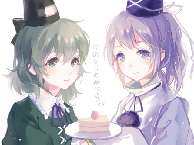 mononobe no futo and soga no tojiko (touhou) drawn by maccha_(mochancc)