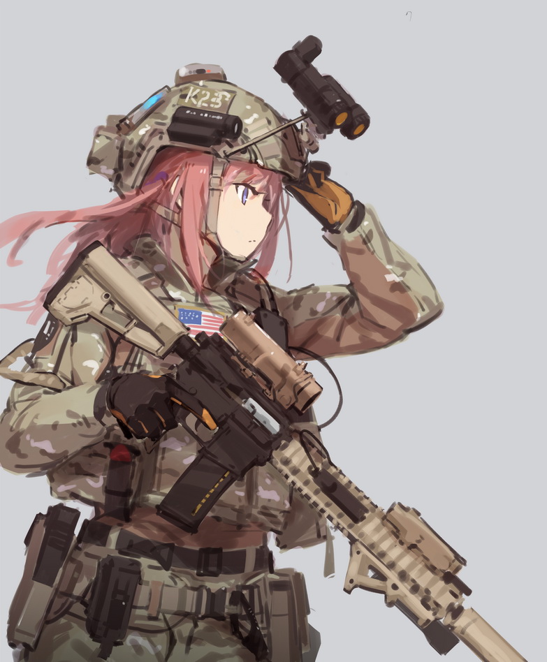 st ar-15 (girls' frontline) drawn by fangdan_runiu