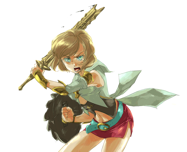 ashelia b'nargin dalmasca (final fantasy and 1 more) drawn by pinch_(ikamentai)
