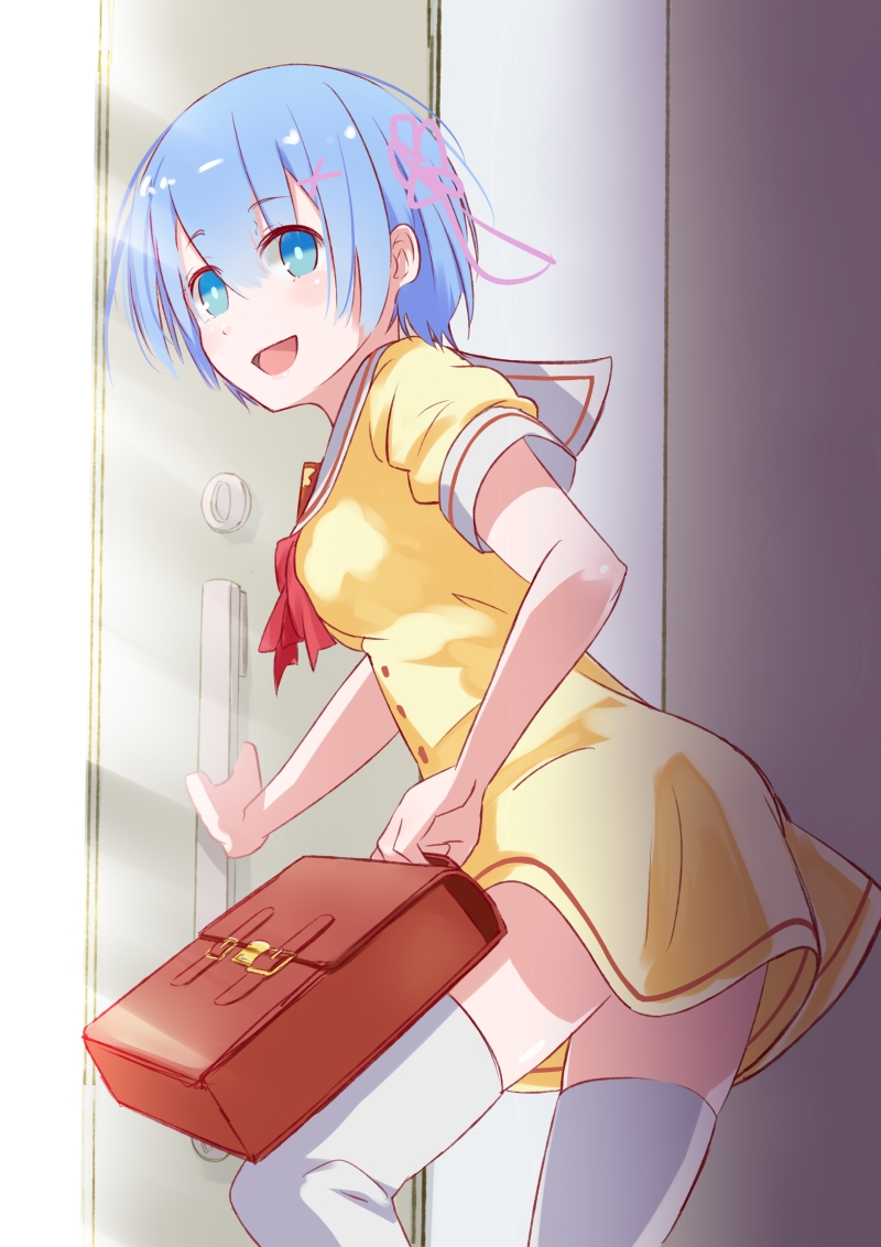 rem (re:zero kara hajimeru isekai seikatsu) drawn by tochibi