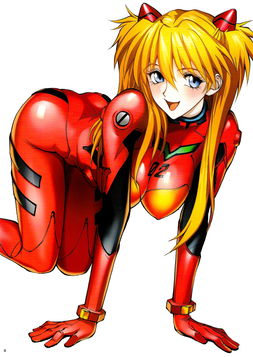 souryuu asuka langley (neon genesis evangelion) drawn by jakkini-san