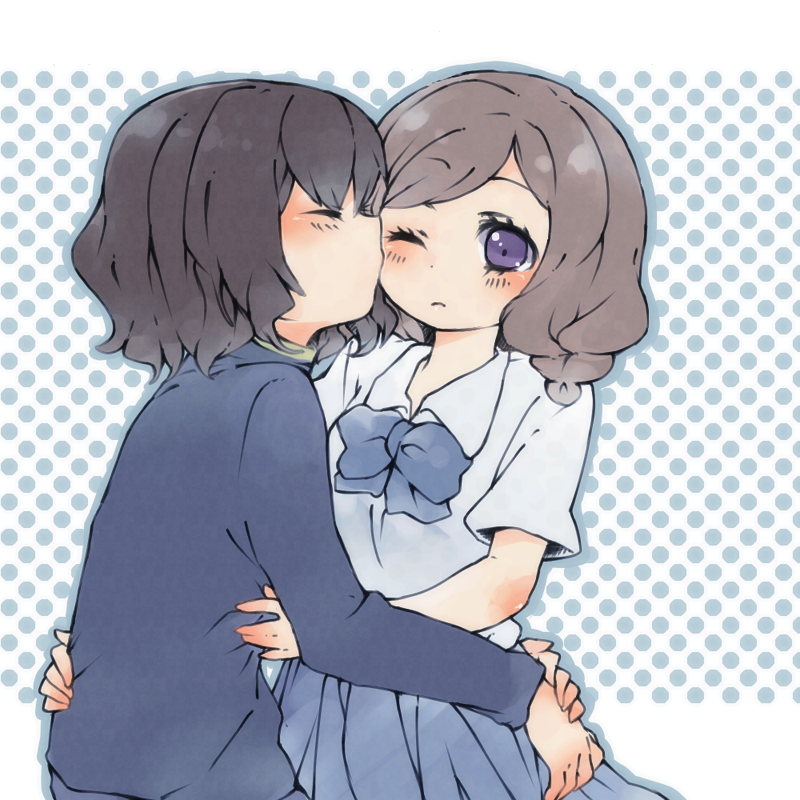 shindou takuto and yamana akane (inazuma eleven and 1 more) drawn by f_ugiiii