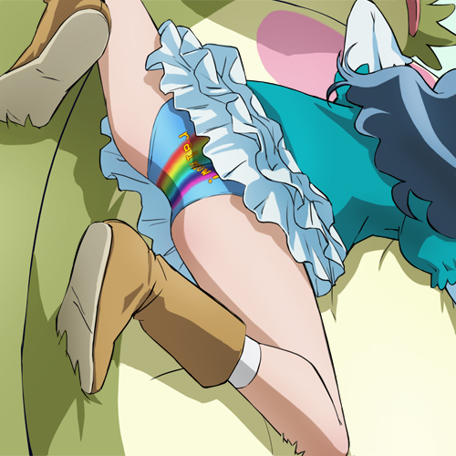 kurumi erika and coupe (precure and 1 more) drawn by haruyama_kazunori