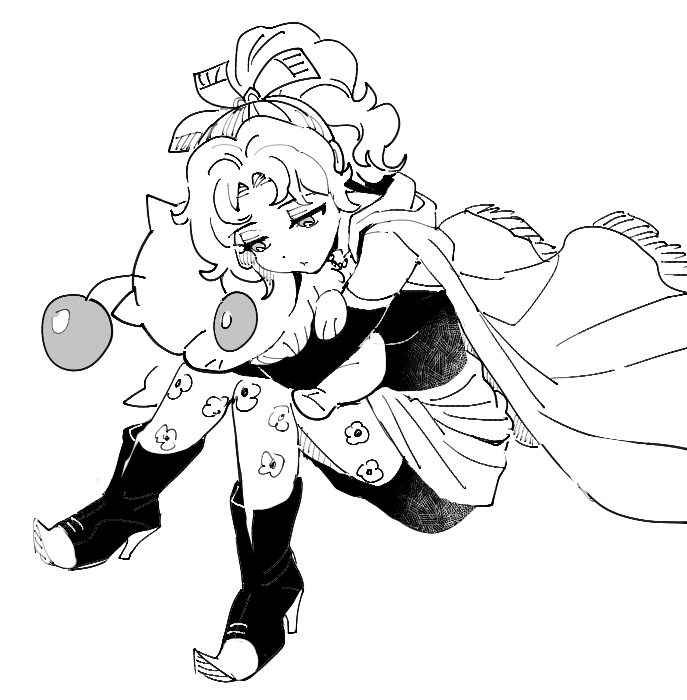 terra branford and moogle (final fantasy and 1 more) drawn by dede_(qwea_00000)