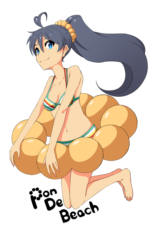 ganaha hibiki (idolmaster and 1 more) drawn by rorikon_(youkon)