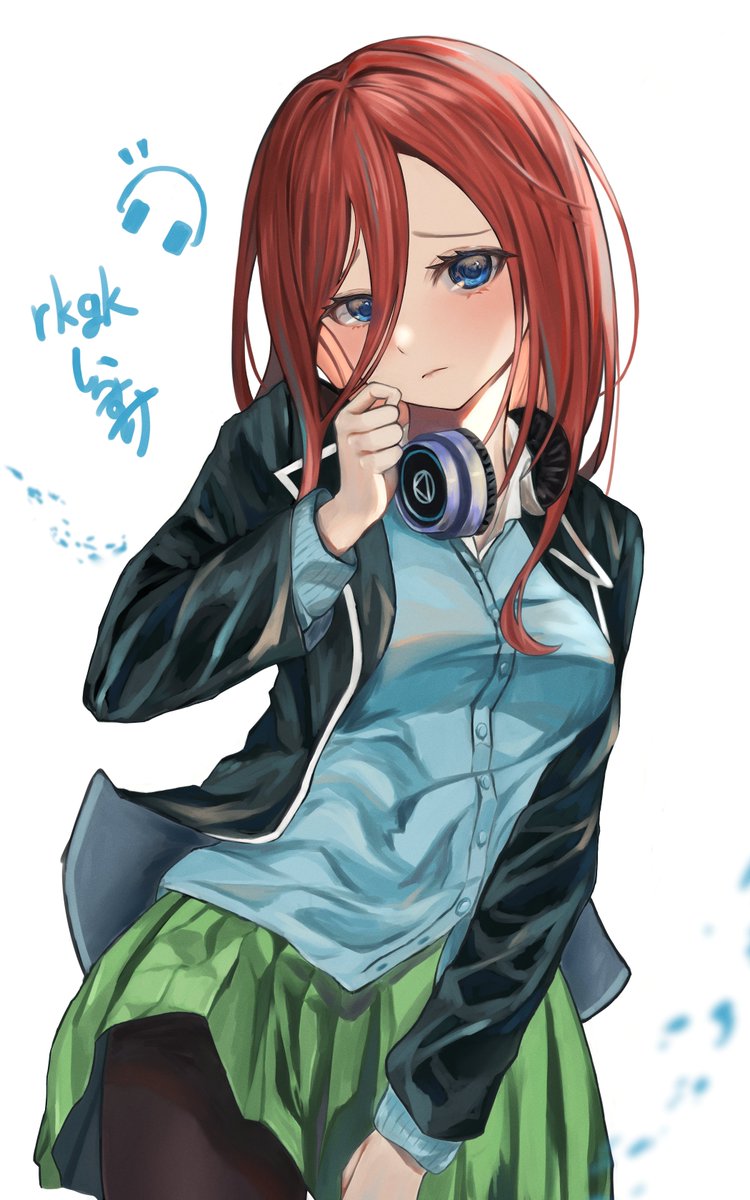 nakano miku (go-toubun no hanayome) drawn by shirasuke_0822