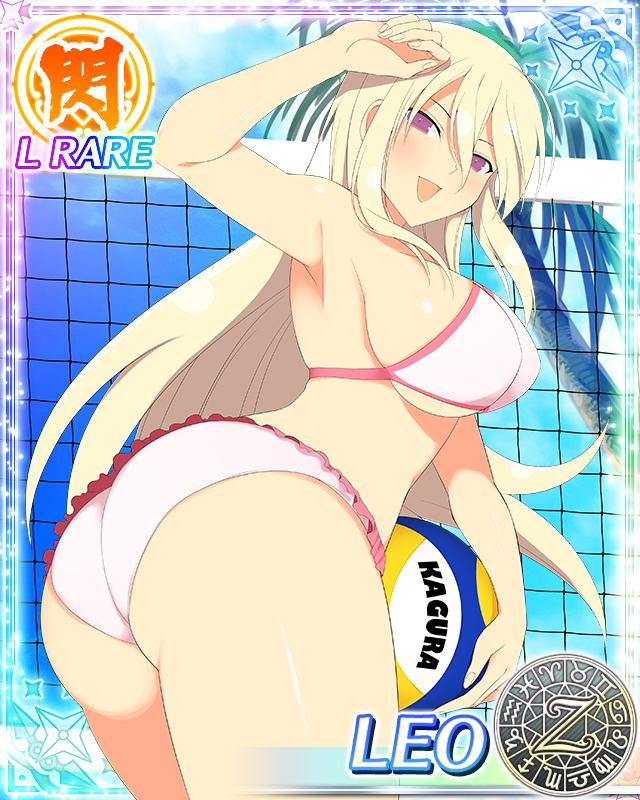 leo (senran kagura and 1 more) drawn by yaegashi_nan