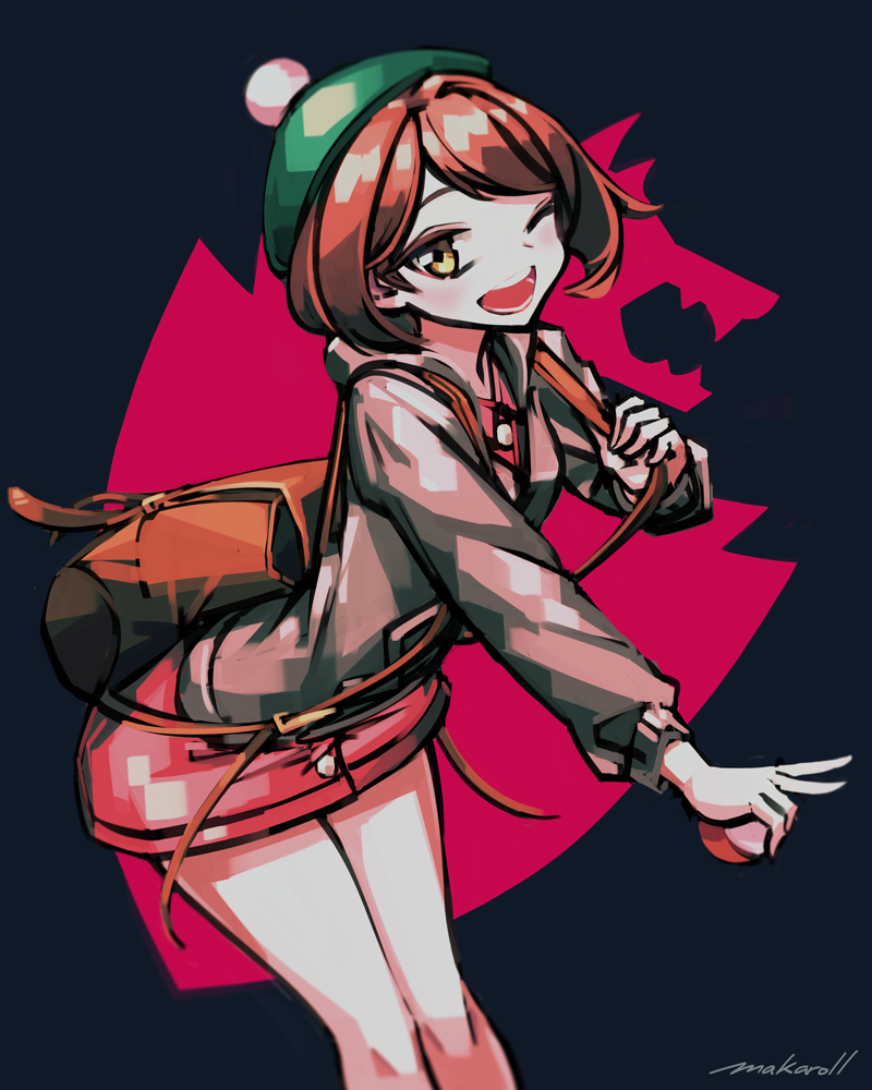gloria (pokemon and 1 more) drawn by makaroll