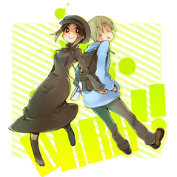 karisawa erika and yumasaki walker (durarara!!) drawn by kenko