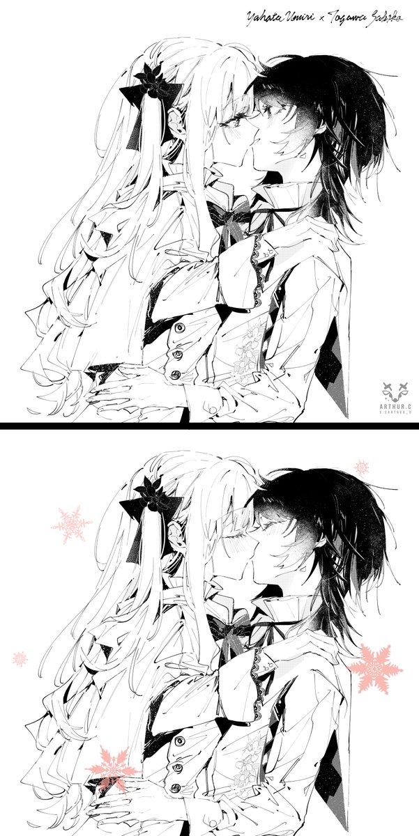 togawa sakiko and yahata umiri (bang dream! and 1 more) drawn by arthur_c