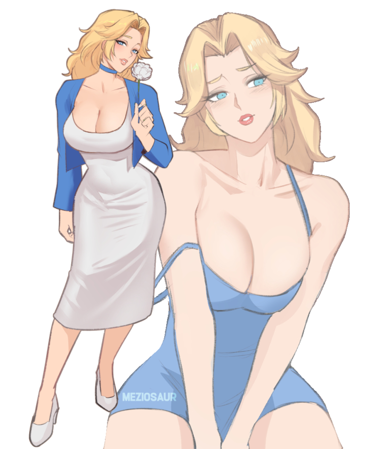 sue storm (marvel and 2 more) drawn by meziosaur