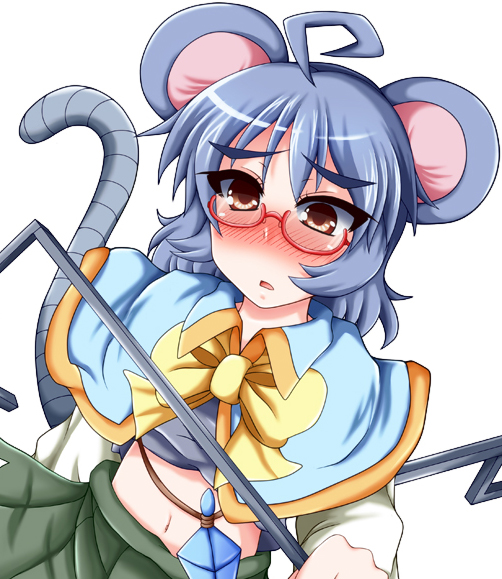 nazrin (touhou) drawn by ikue_fuuji