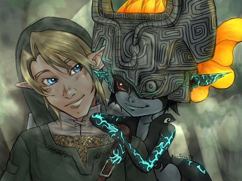 link and midna (the legend of zelda and 1 more)