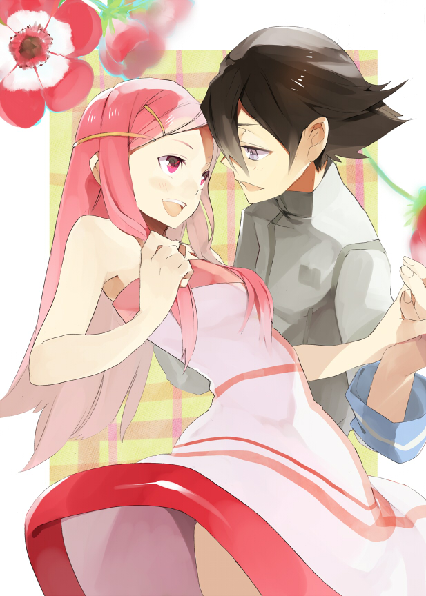 anemone and dominic sorel (eureka seven) drawn by hyakuhachi_(over3)