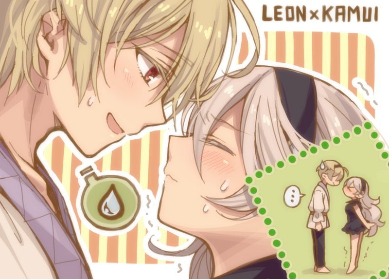 female corrin and leo (fire emblem and 1 more) drawn by hiyori_(rindou66)