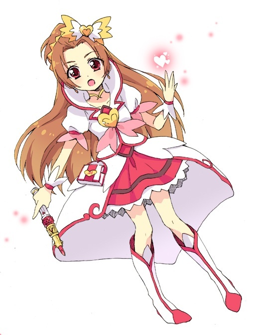 madoka aguri and cure ace (precure and 1 more) drawn by mofuko