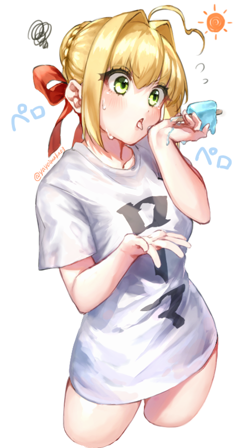nero claudius (fate and 1 more) drawn by yayoi_maka