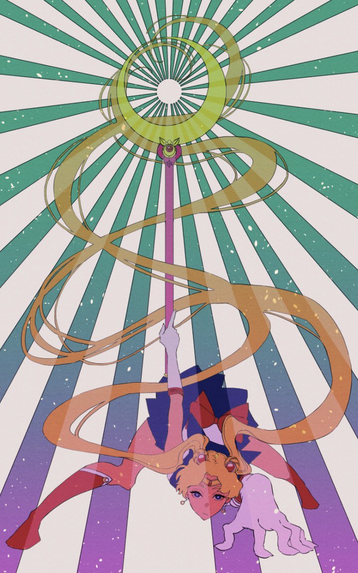 tsukino usagi and sailor moon (bishoujo senshi sailor moon) drawn by i_do_anime
