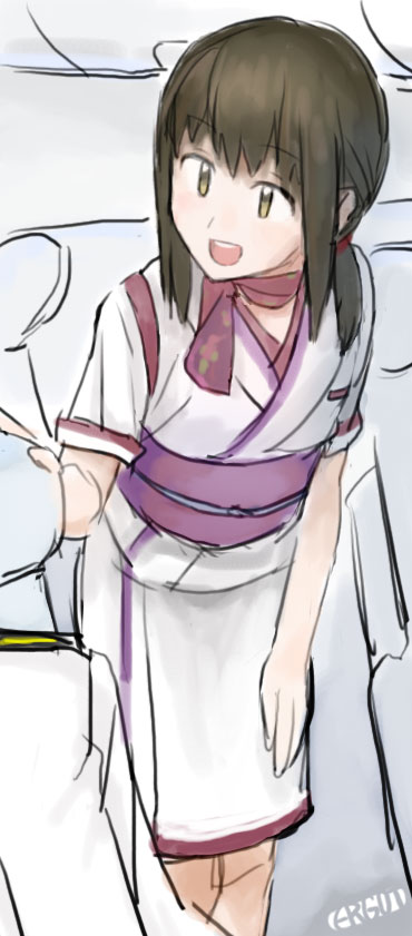 fubuki (kantai collection and 1 more) drawn by ergot