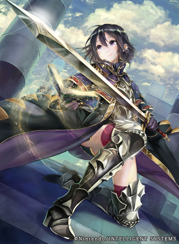female morgan (fire emblem and 2 more) drawn by pisuke