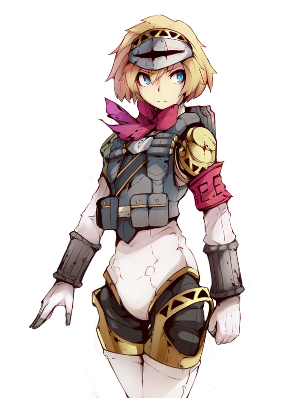aigis (persona and 1 more) drawn by zako_(arvinry)