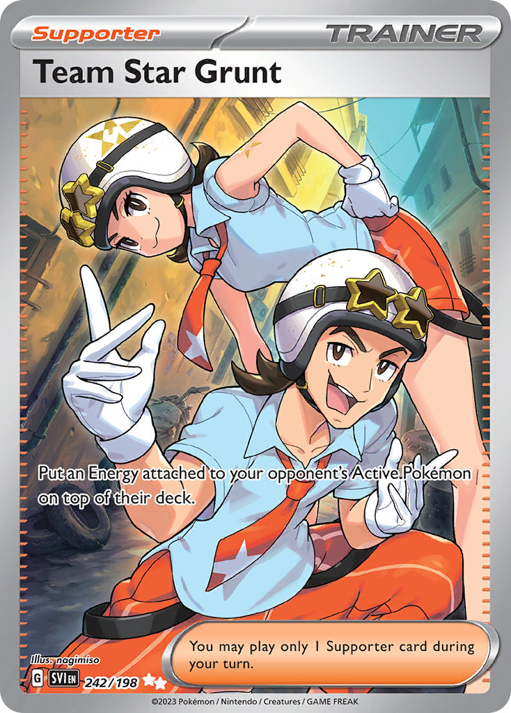 team star grunt (pokemon and 2 more) drawn by nagimiso