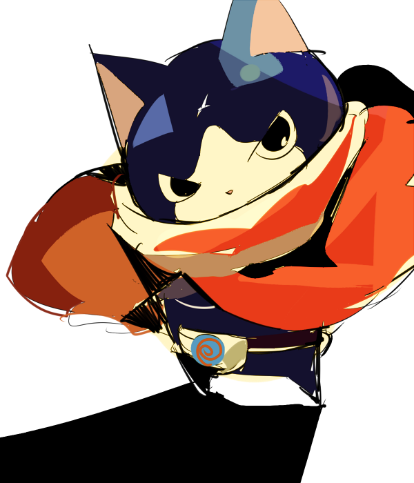 fuyunyan (youkai watch and 1 more) drawn by asumi_chikyuu
