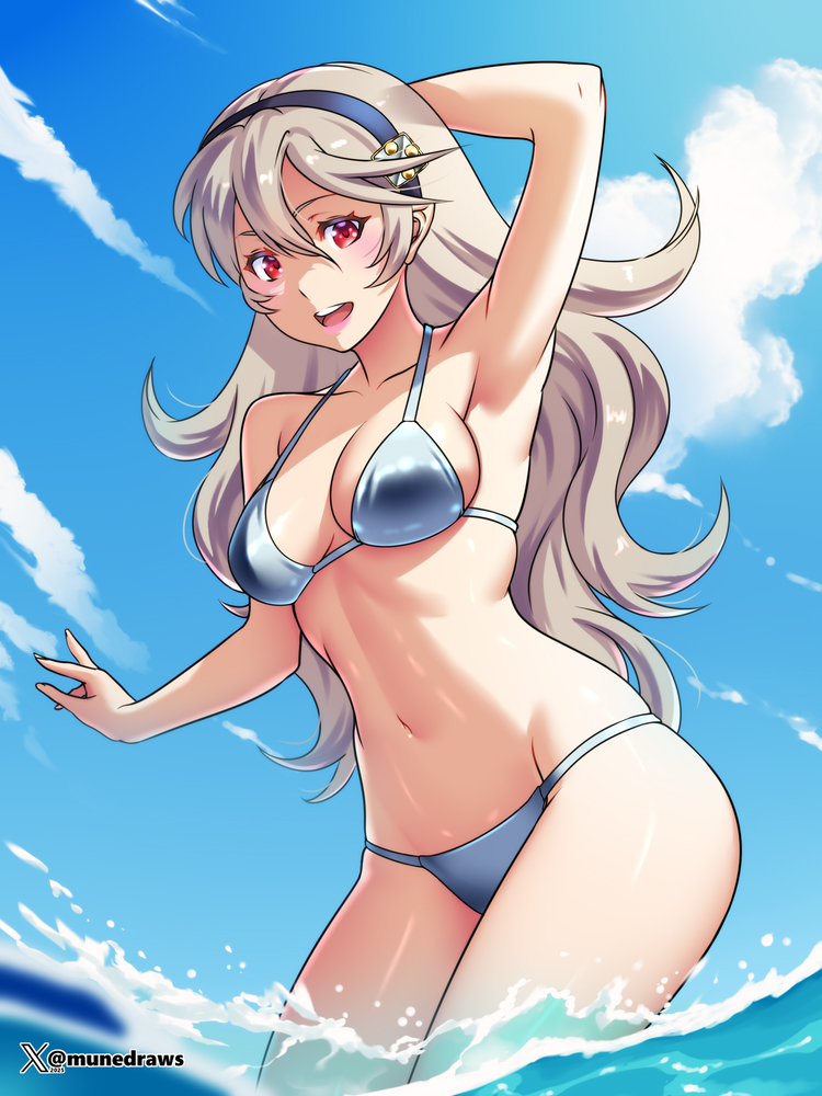female corrin (fire emblem and 1 more) drawn by etchimune