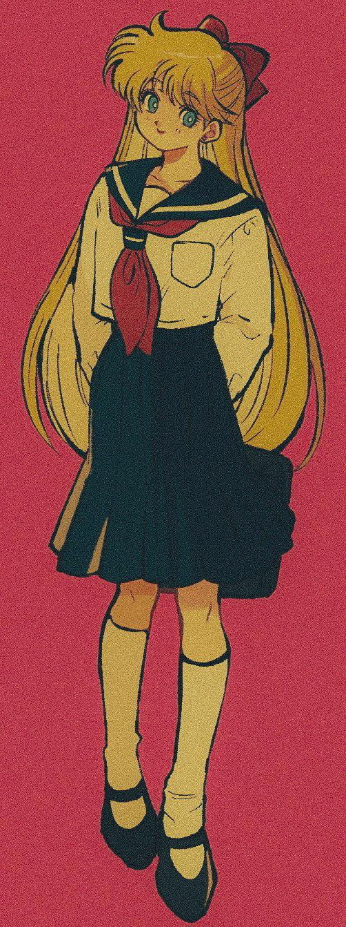 aino minako (bishoujo senshi sailor moon) drawn by pikurusu