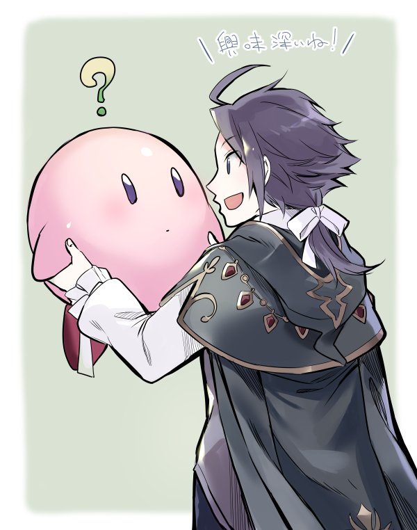 kirby and cyrus albright (kirby and 2 more) drawn by oboro_keisuke