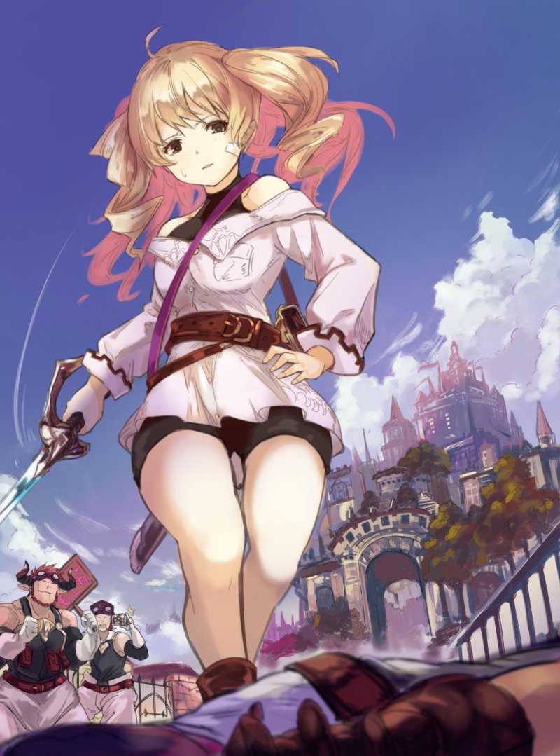 monika weisswind (granblue fantasy) drawn by nos_(nos_tsn)