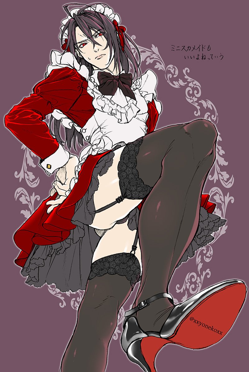 vincent valentine (final fantasy and 1 more) drawn by yonesuke
