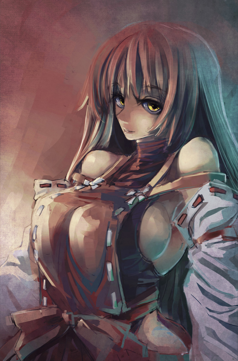 sendai hakurei no miko (original and 2 more) drawn by zhanhan