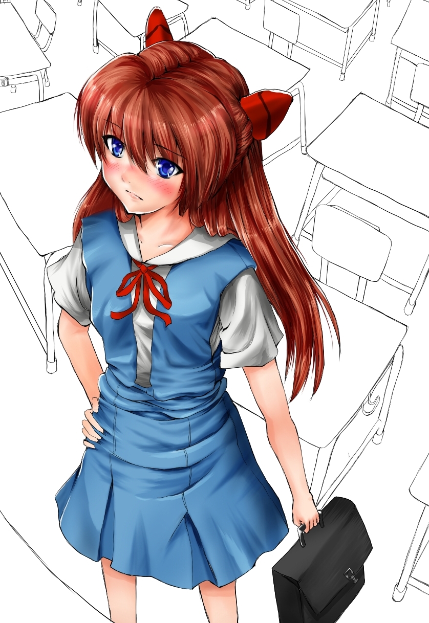 souryuu asuka langley (neon genesis evangelion) drawn by blastbeat